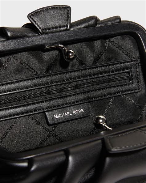 michael kors leather clutch bag|michael kors nola clutch bag.